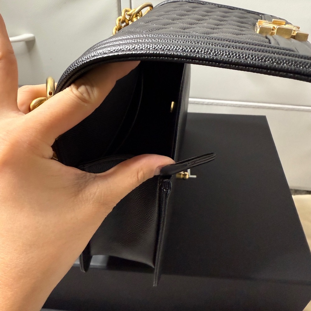 Chanel Black Quilted Leather Boy Bag - Picture 11 of 15